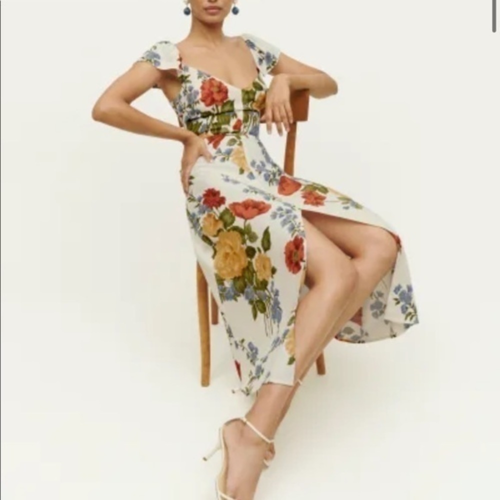 Reformation Baxley Dress Formosa New